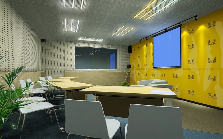 50平米辦公室設計如何實現(xiàn)各個功能區(qū)域之間視覺上的隔而不斷 ?